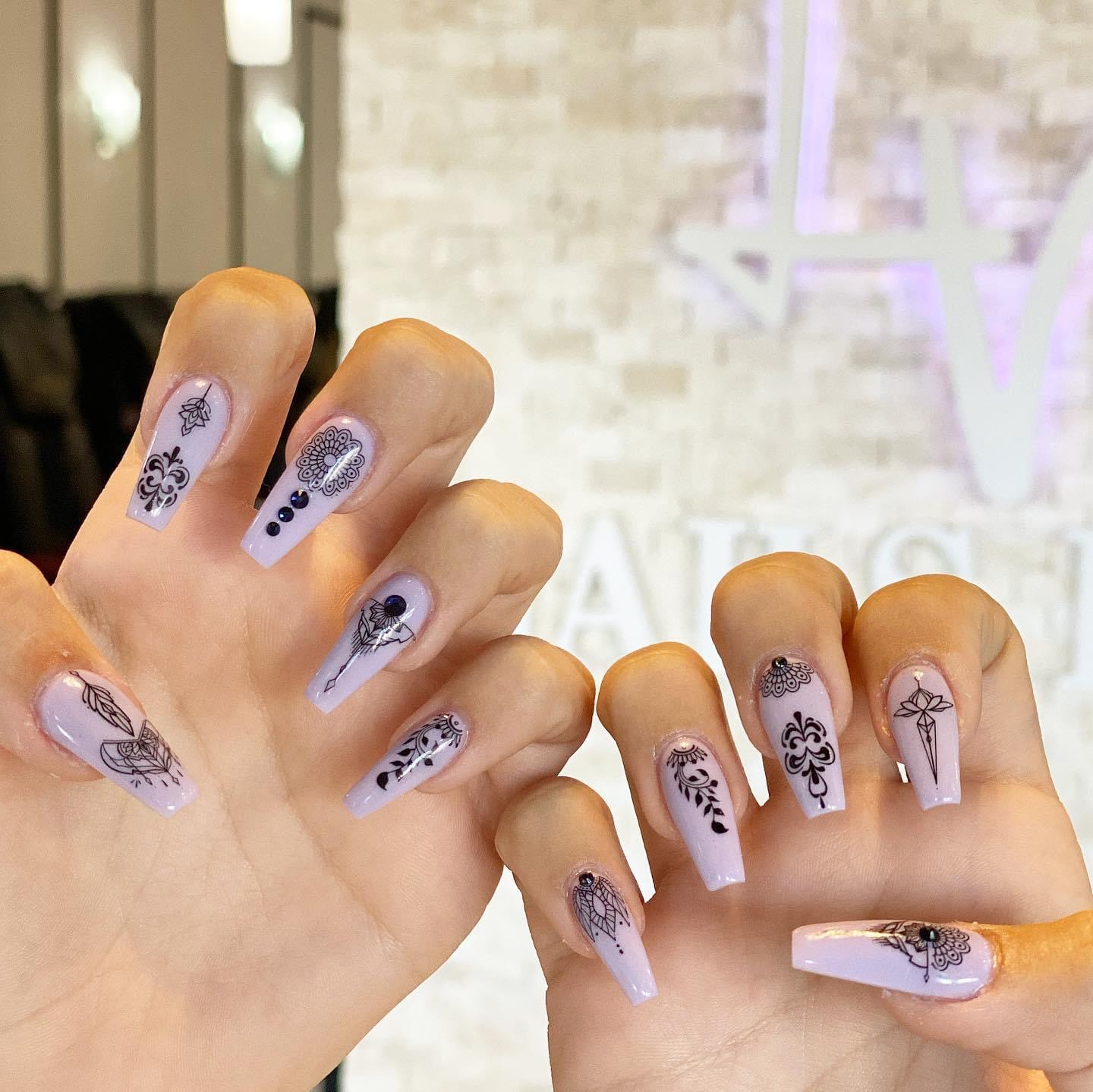 LV Nails Bar nail work in Gainesville, Georgia